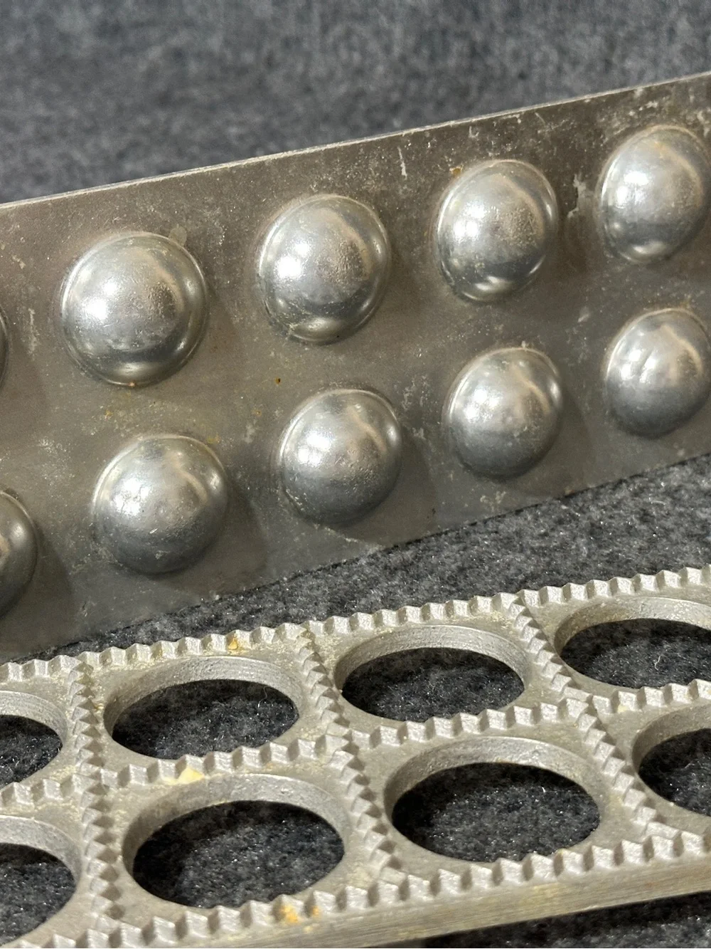 Vintage ravioli mold
